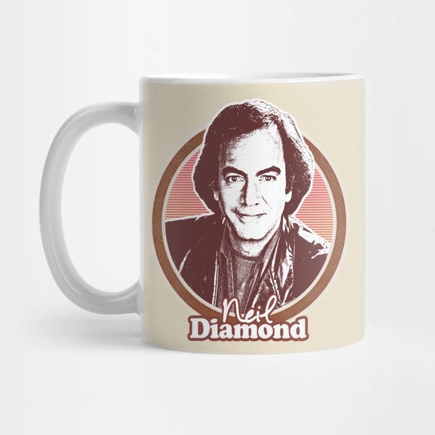 Neil Diamond // Retro 70s Fan Design by DankFutura